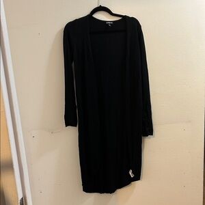Express Black Long Cardigan*